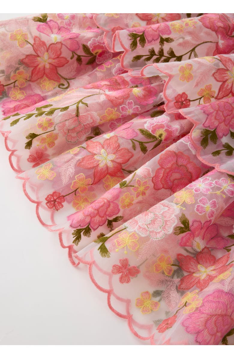 Marlo Kids Avery Embroidered Maxi Dress, Alternate, color, Floral