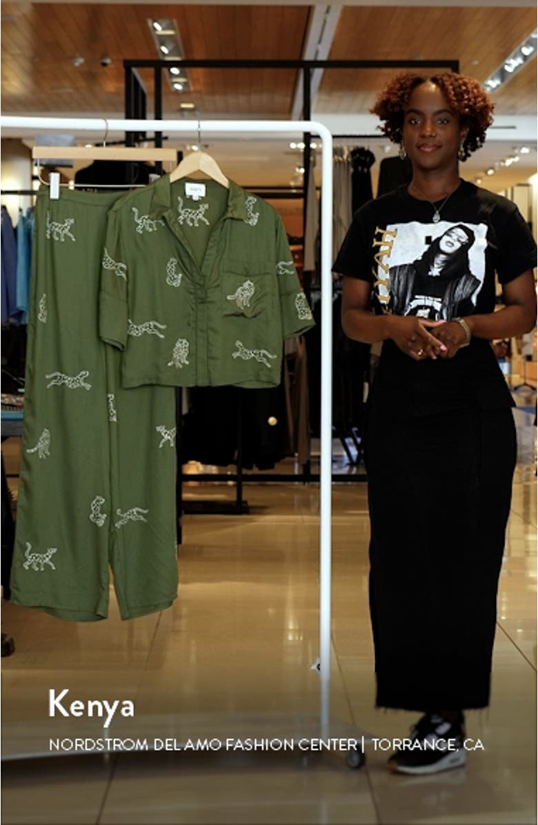 Embroidered Lounge Set, sales video thumbnail