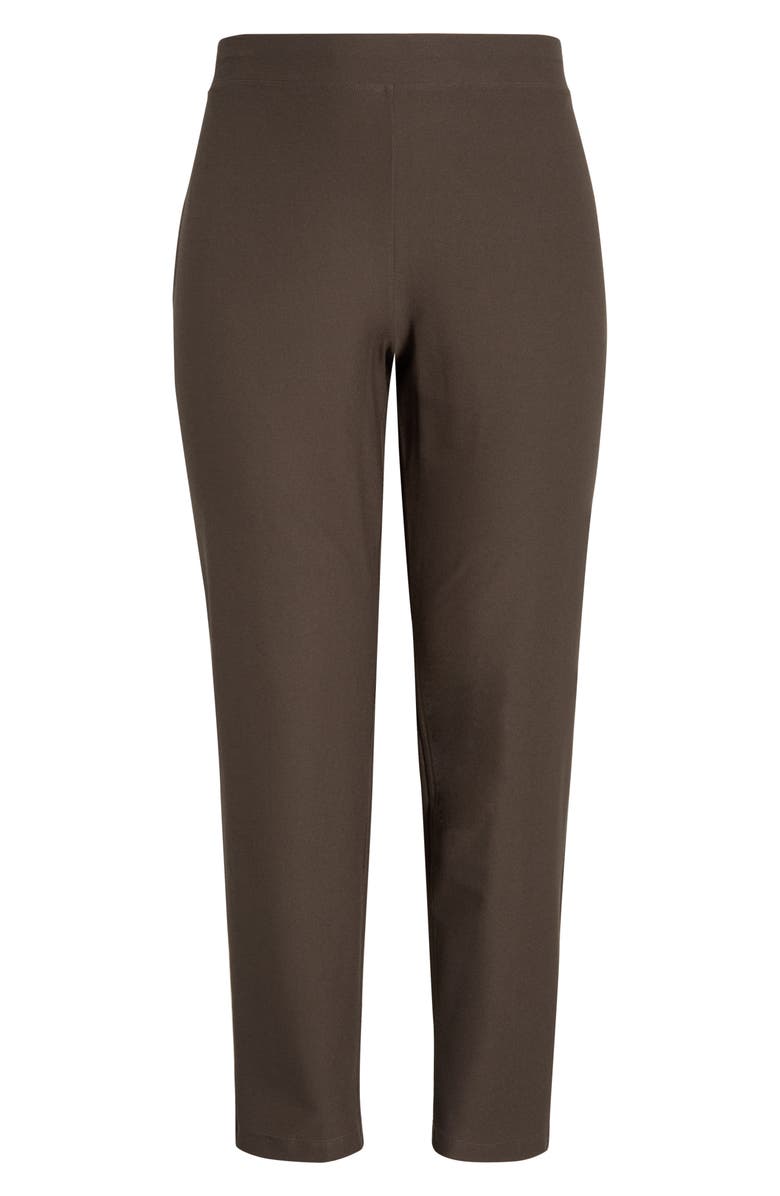Eileen Fisher Slim Ankle Pants, Alternate, color, Rye