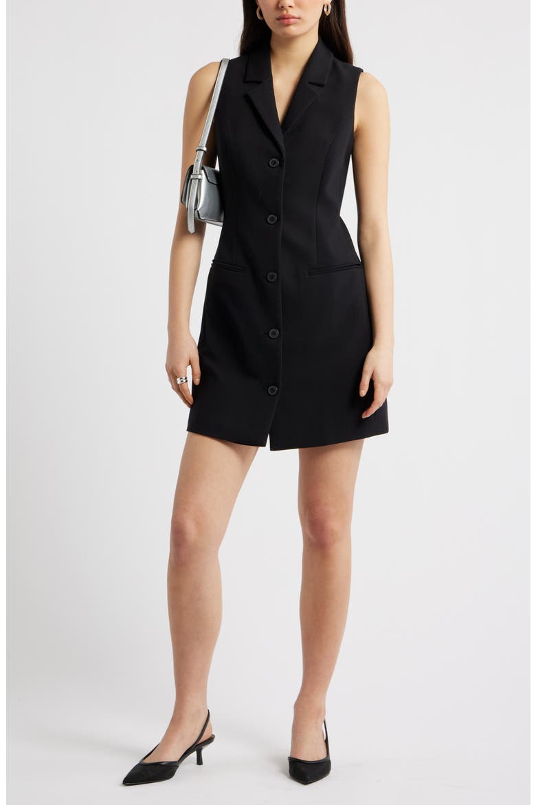 ワンピース Side Open llic Dress The Icon Sleeveless Blazer Dress (Women) | Nordstrom