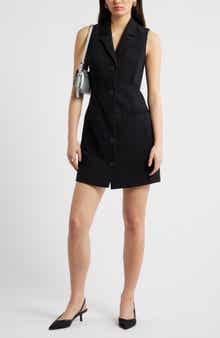 The Icon Sleeveless Blazer Dress