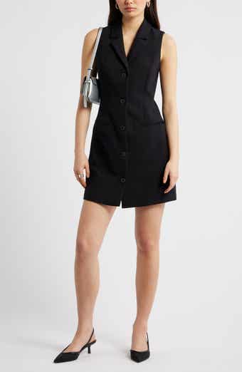The Icon Sleeveless Blazer Dress