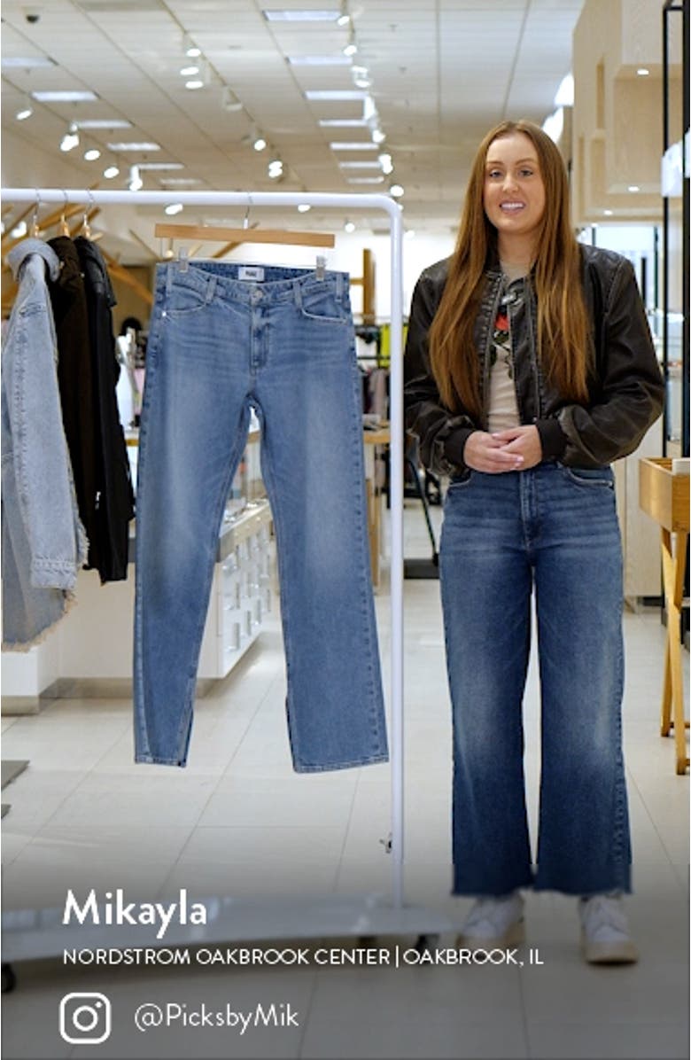 Celeste Jolene Pocket Straight Leg Jeans, sales video thumbnail