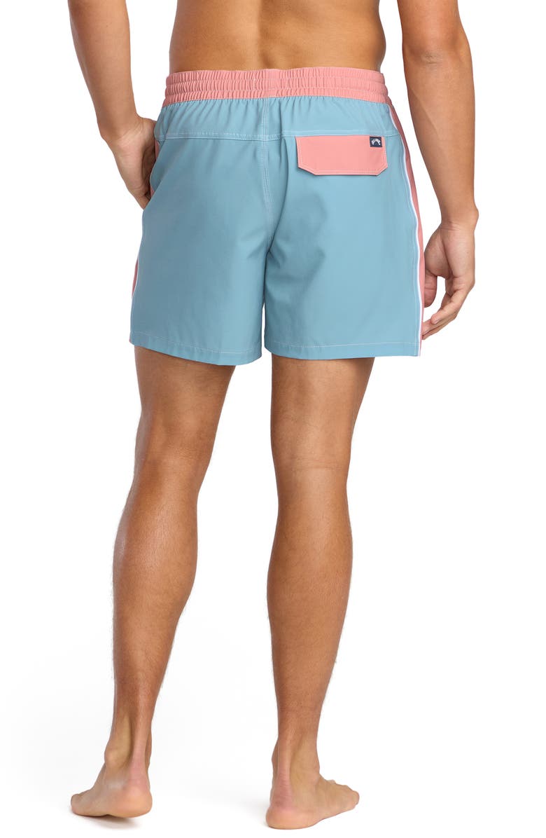 Billabong Dbah Panel Laybacks Swim Trunks, Alternate, color, Washed Blue