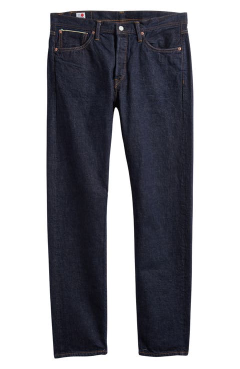 Regular Straight Leg Jeans (Wet)