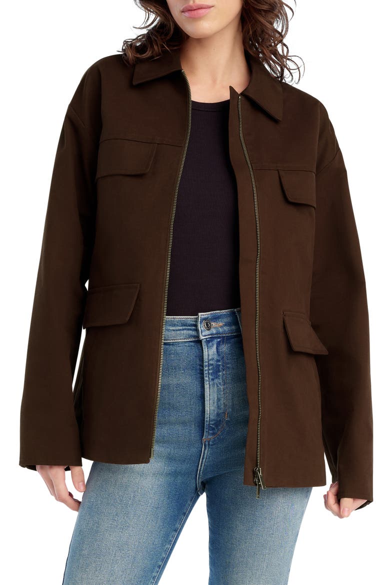 The Margaret Jacket, Main, color, CHOCOLATE