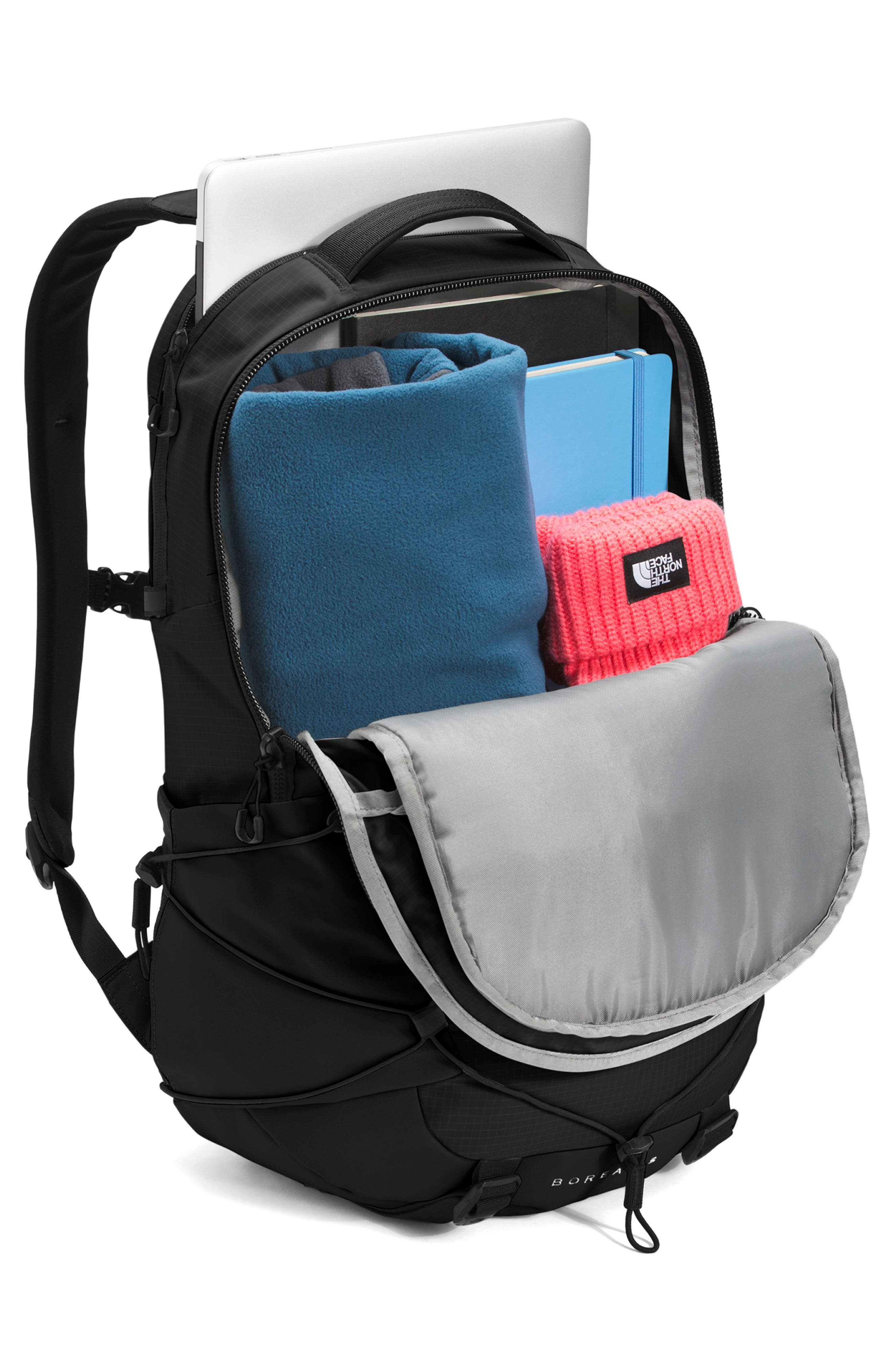 The North Face Kids' Borealis Backpack, Alternate, color, Tnf Black-Tnf Black-