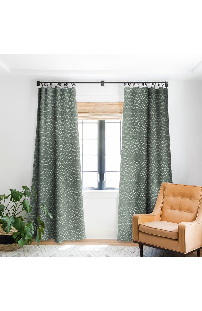 Deny Designs Little Arrow Design Co. Farmhouse Diamond Blackout Window Panel, Main, color,