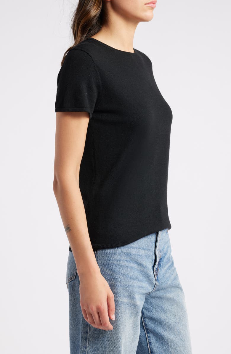 Treasure & Bond Short Sleeve Crewneck Sweater, Alternate, color,