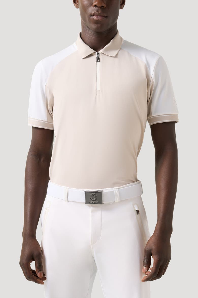 Fabius Functional Short-Sleeved Top, Alternate, color, Sand/white