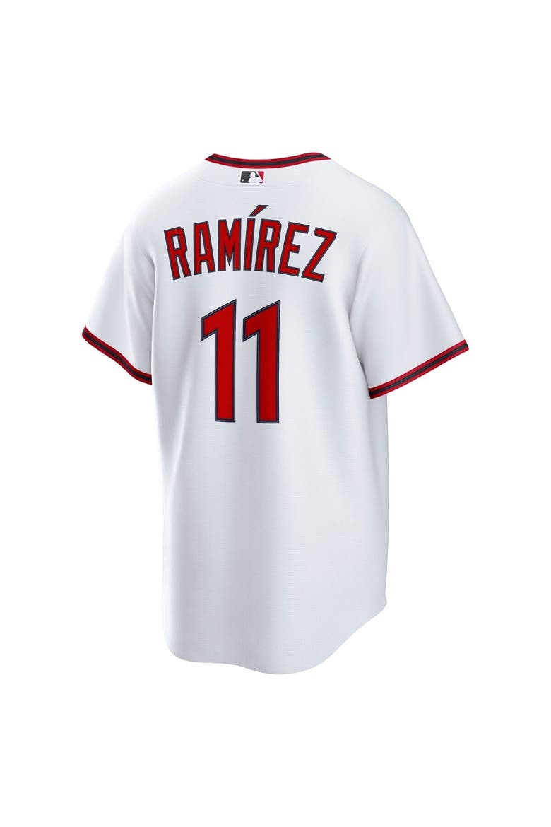 Men's Nike José Ramírez White Cleveland Guardians Replica 2.0 Home Jersey, Alternate, color, White