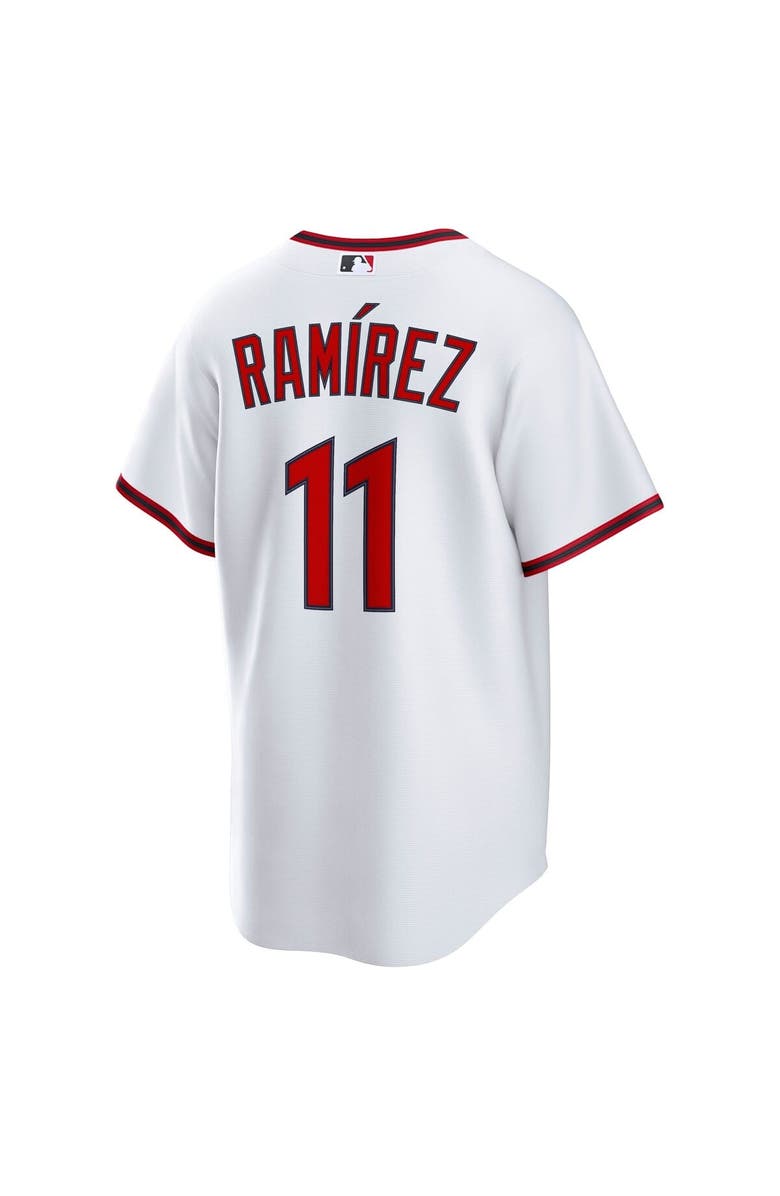 Nike Men's Nike José Ramírez White Cleveland Guardians Replica 2.0 Home Jersey, Alternate, color, White