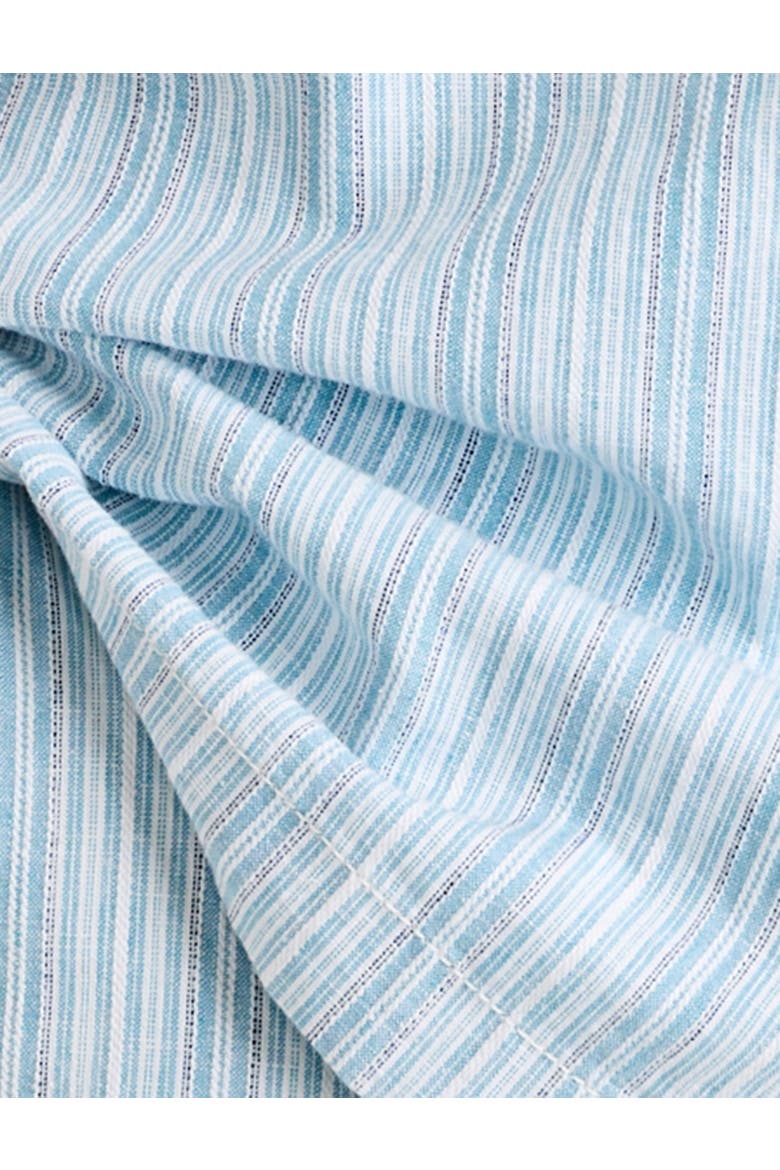 Big & Tall Striped Cabana Camp Shirt, Alternate, color, BLUE MULTI