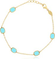 The Lovery Fine Jewelry Turquoise Icon Bracelet