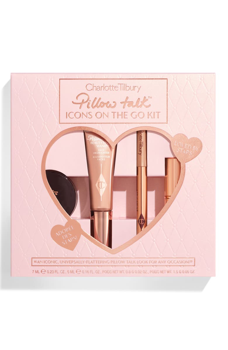 Charlotte Tilbury Pillow Talk Icons on the Go Set $84 Value, Alternate, color,