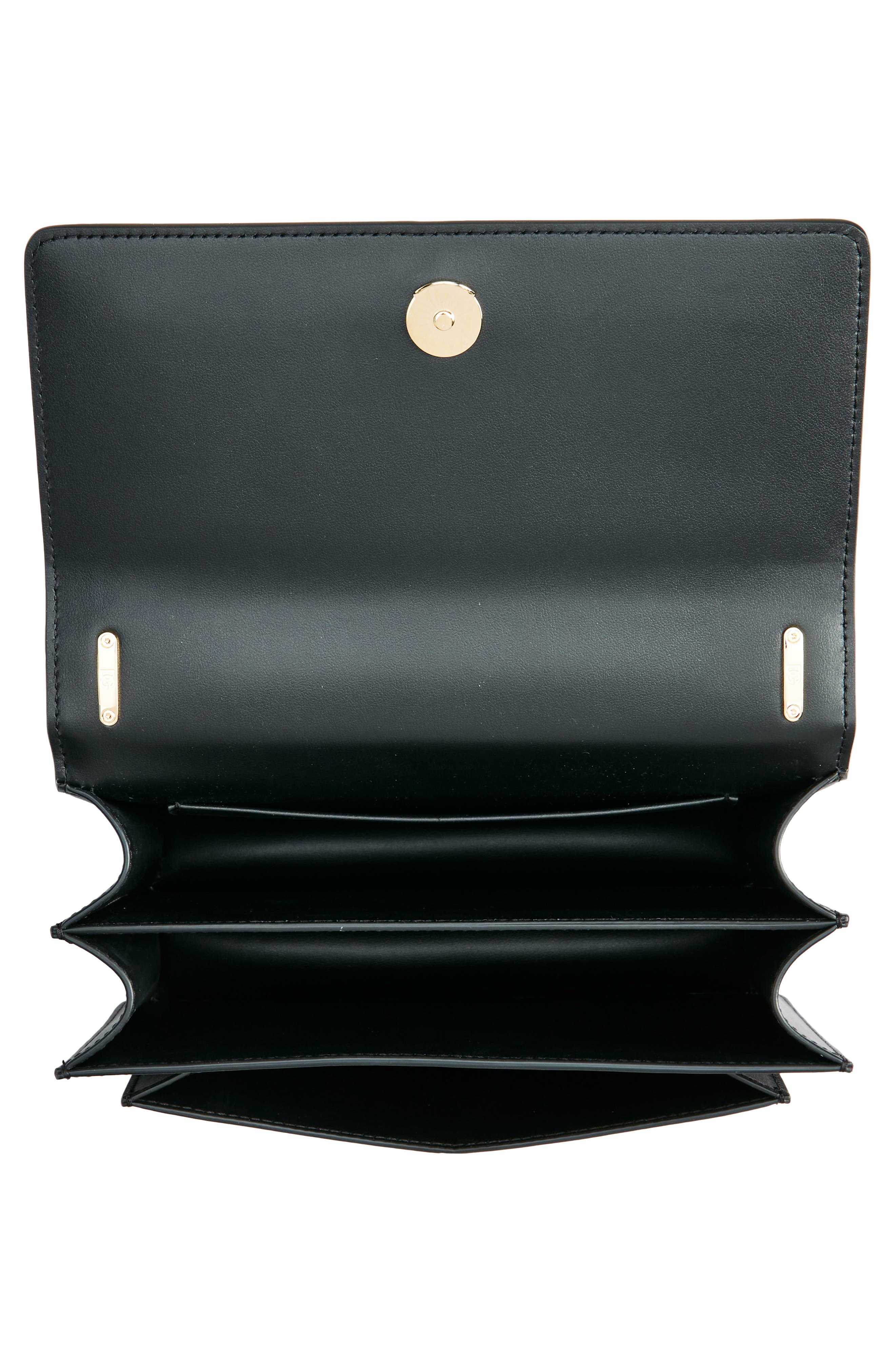 Dolce&Gabbana 3.5 Flap Leather Shoulder Bag, Alternate, color, 