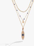 Alex and Ani Festival Stranded Evil eye necklace