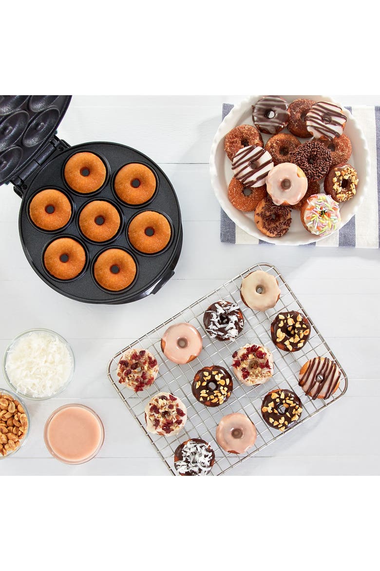 Express Mini Donut Maker, Alternate, color, AQUA