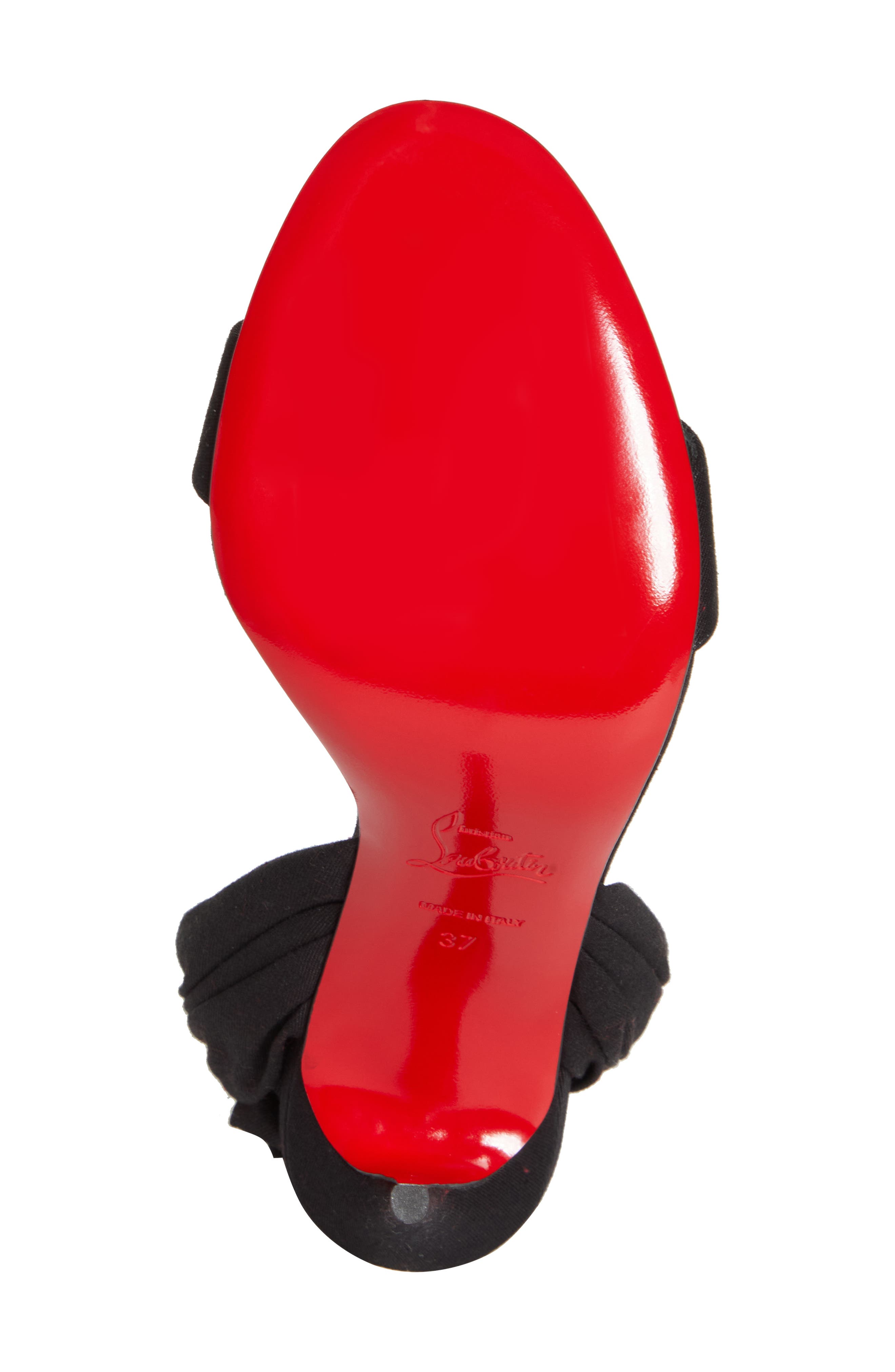 Christian Louboutin Sandale du Désert Ankle Tie Sandal, Alternate, color, 