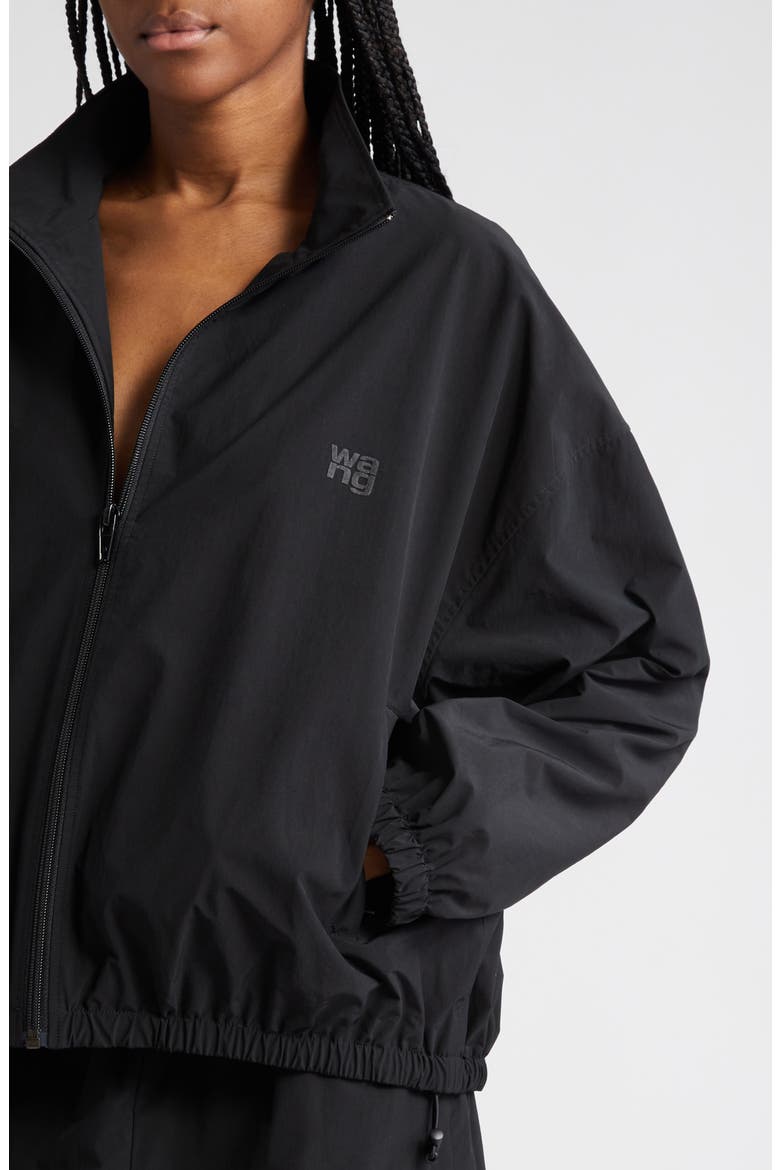 Puff Logo Track Jacket, Alternate, color, 001 BLACK