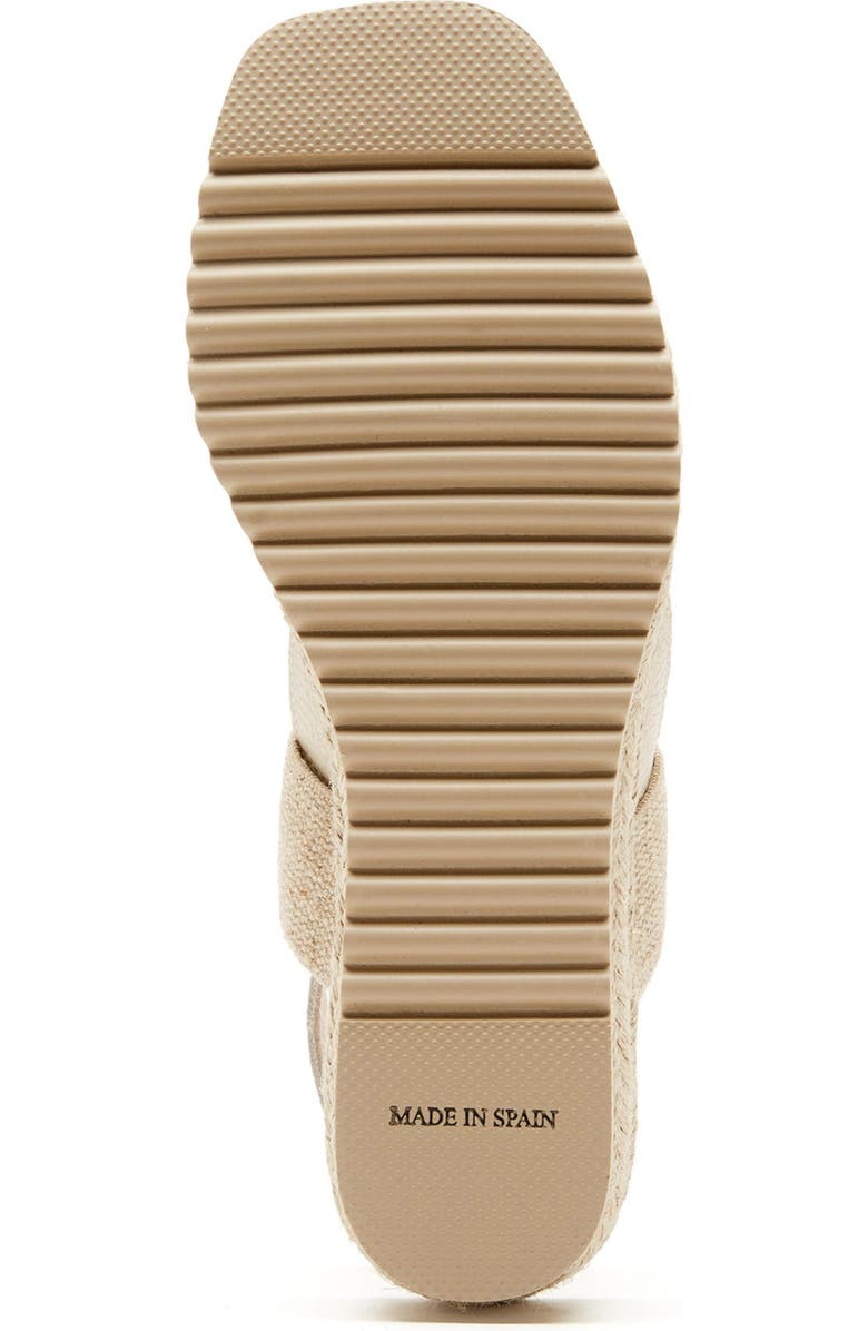 La Canadienne Rowena City Dry<sup>™</sup> Waterproof Espadrille Sandal, Alternate, color, Milk Pebble