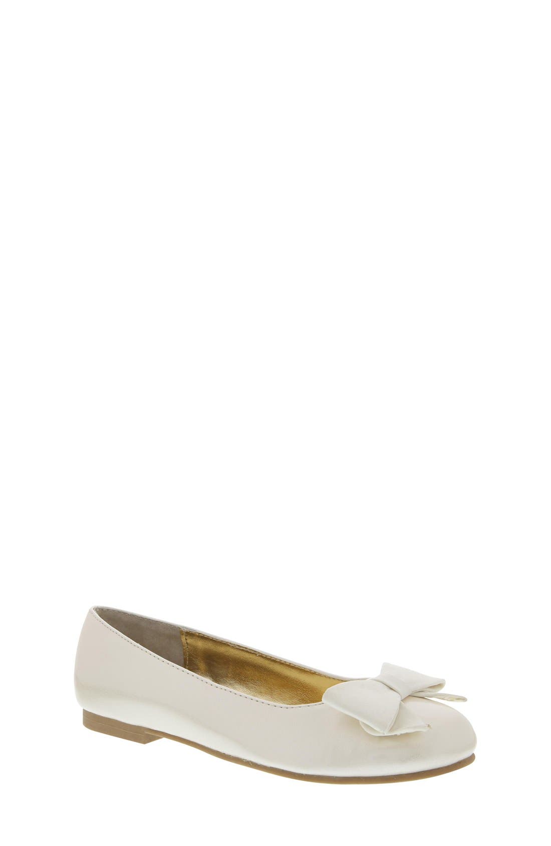 'Pegasus' Flat, Main, color, IVORY PATENT