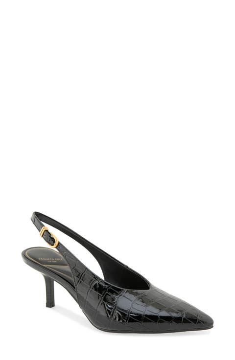 Ulysses Pointed Toe Slingback Pump