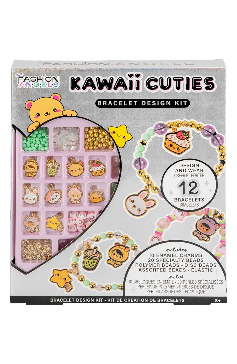 Fashion Angels Kawaii Cuties Bracelet Design Kit, Alternate, color, Multi