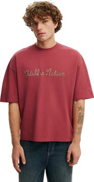 Cotton On Men's Cropped Fit Music T-Shirt
