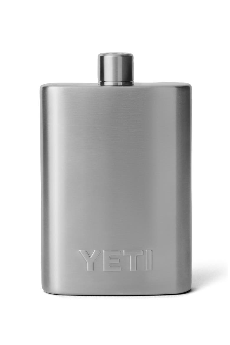 Stainless Steel Flask, Main, color, STAINLESS STEEL