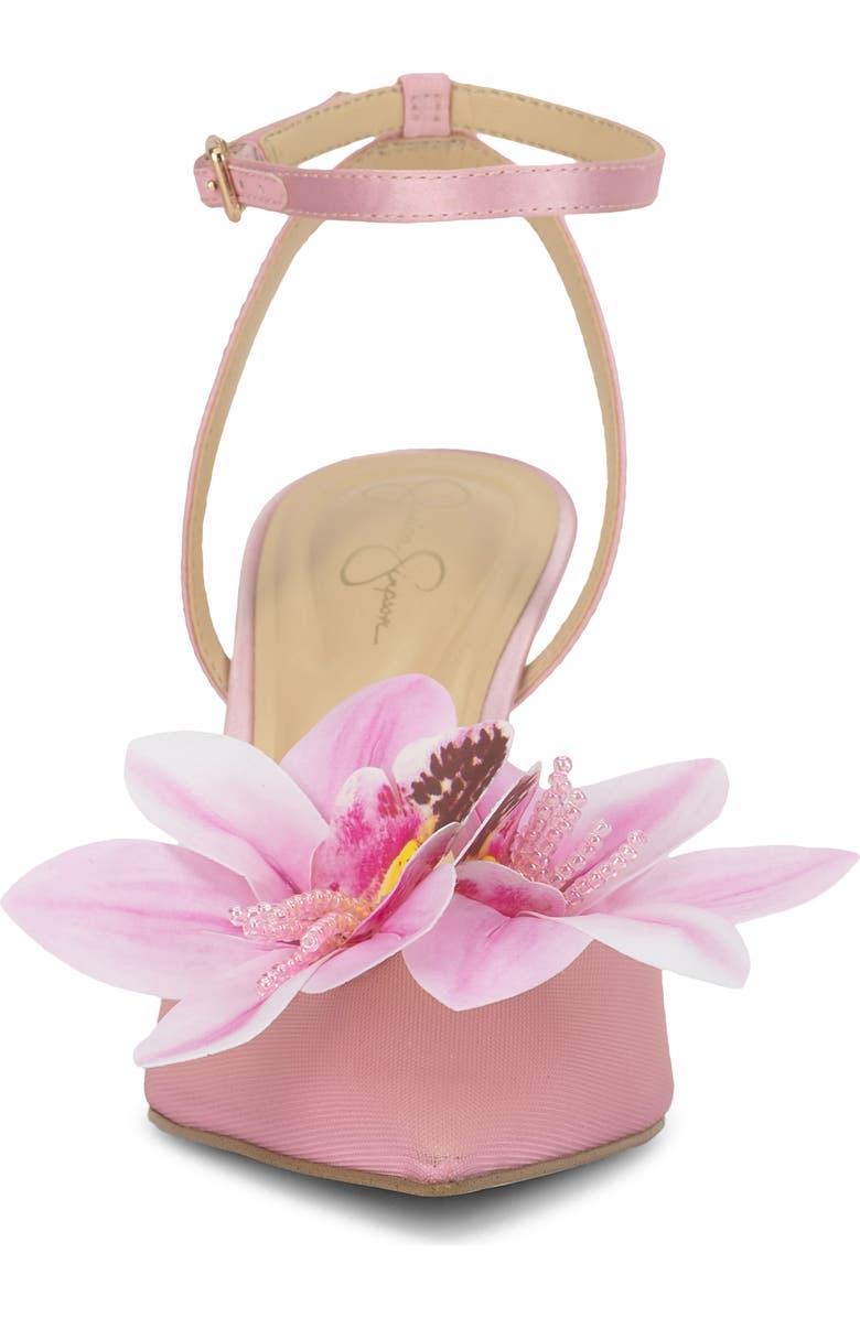 Jessica Simpson Vilyria Embellished Pointed Toe Pump, Alternate, color, Pink Sugar