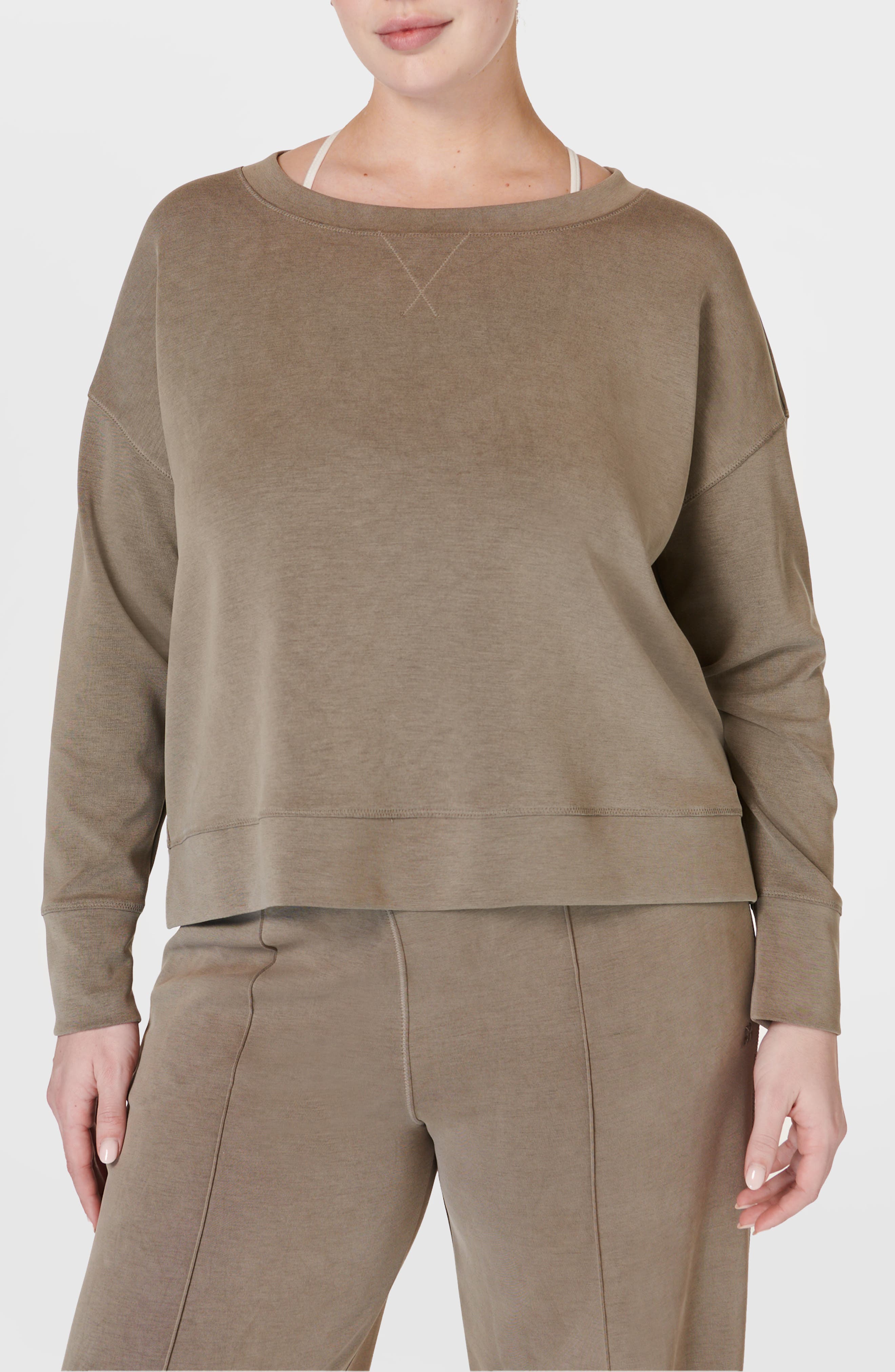 Sweaty Betty Sand Wash CloudWeight Sweatshirt