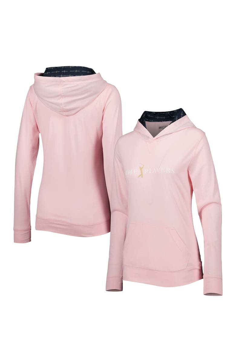 LEVELWEAR Women's Levelwear Pink THE PLAYERS Recovery Pullover Hoodie, Main, color,