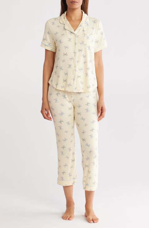Print Capri Pajamas