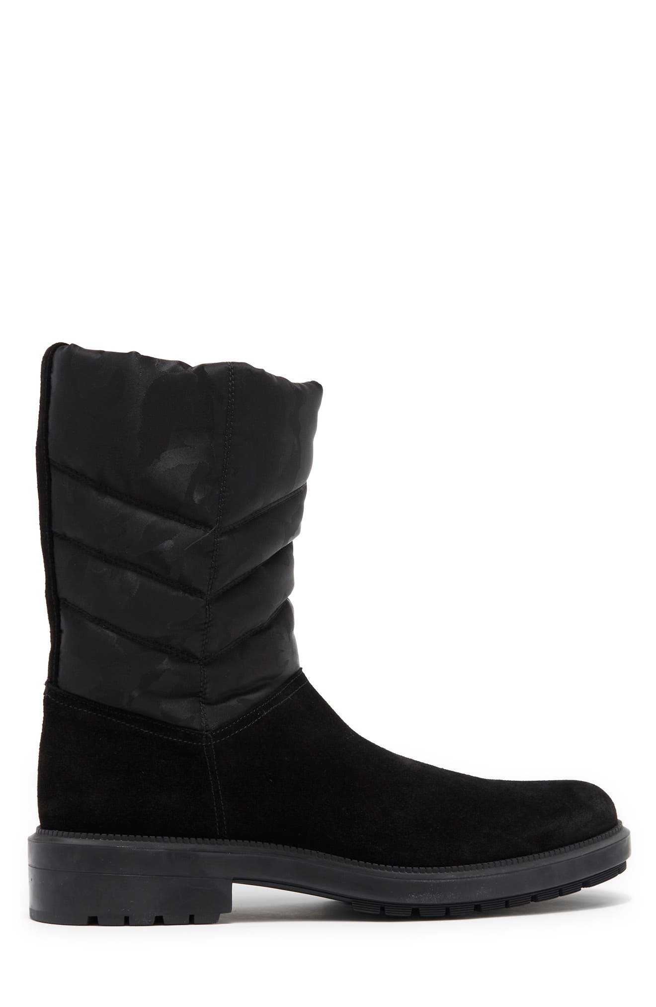 Aquatalia Lori Side Camoufalge Water Resistant Nylon Boot, Alternate, color, 