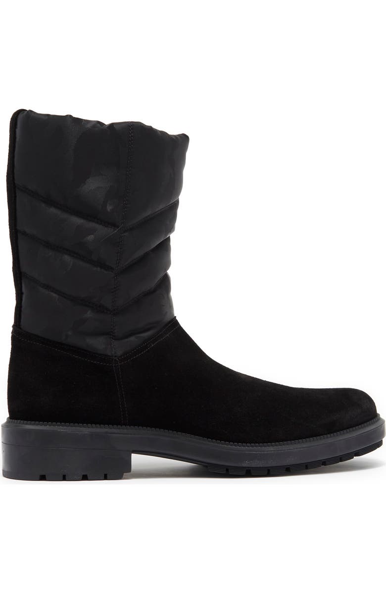 Aquatalia Lori Side Camoufalge Water Resistant Nylon Boot, Alternate, color,