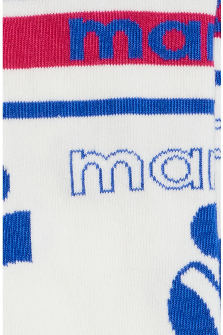 Women's Silou Marant Signature Crew Socks, Alternate, color, ECRU