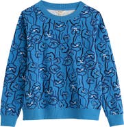 Seasalt Cornwall Bright Wave Organic Cotton Sweatshirt