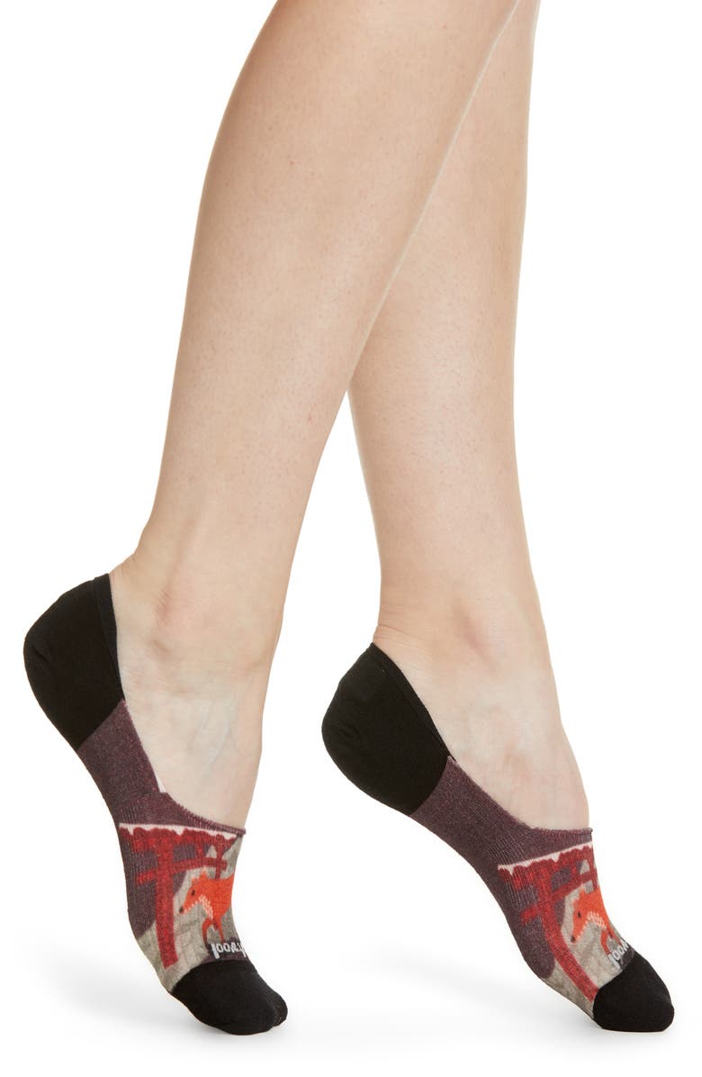 Smartwool Curated Fox No-Show Socks, Main, color,