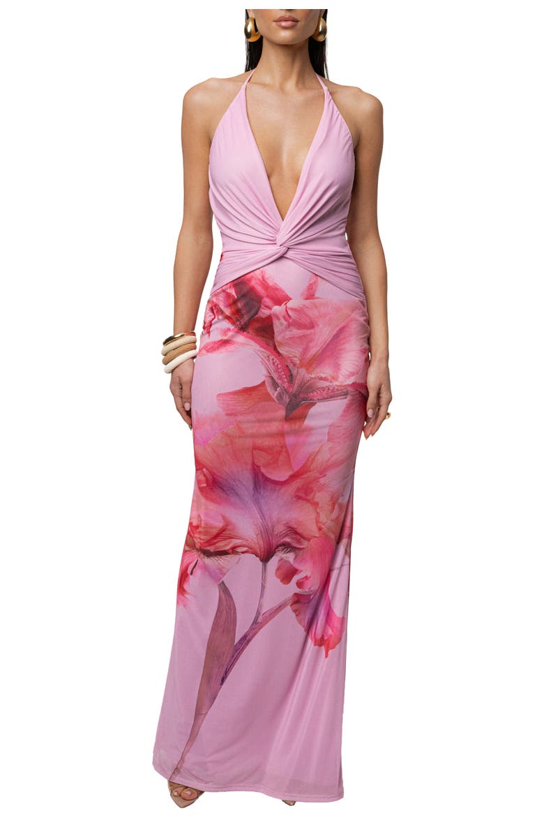 JLUXLABEL Floral Coastal Bloom Maxi Dress, Alternate, color, Pink