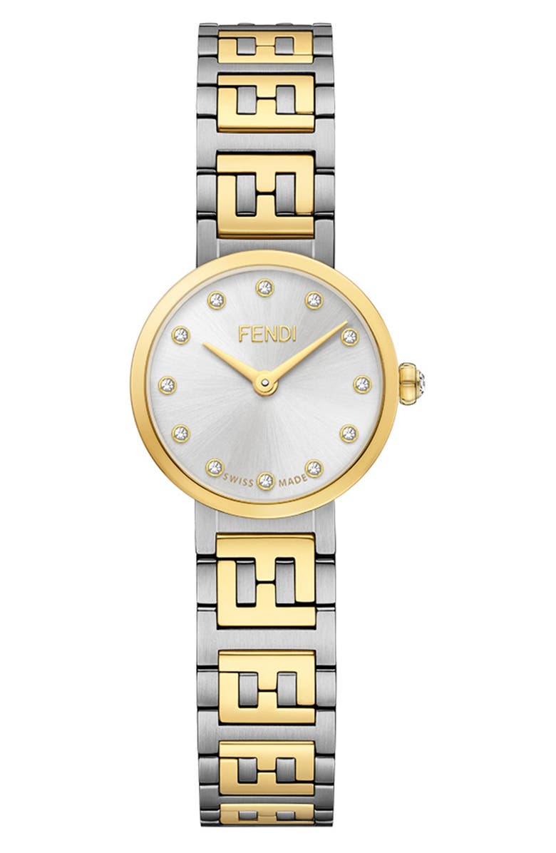 Fendi Forever Fendi Bracelet Watch, 19mm, Main, color, 