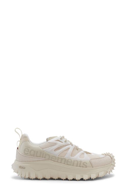 Moncler X Salehe Bembury Trailgrip Amoeba Low Top Hiking Sneaker In White