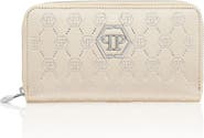 PHILIPP PLEIN Zip Around Wallet Women