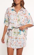 Petal & Pup Abella Short Sleeve Button-Up Shirt