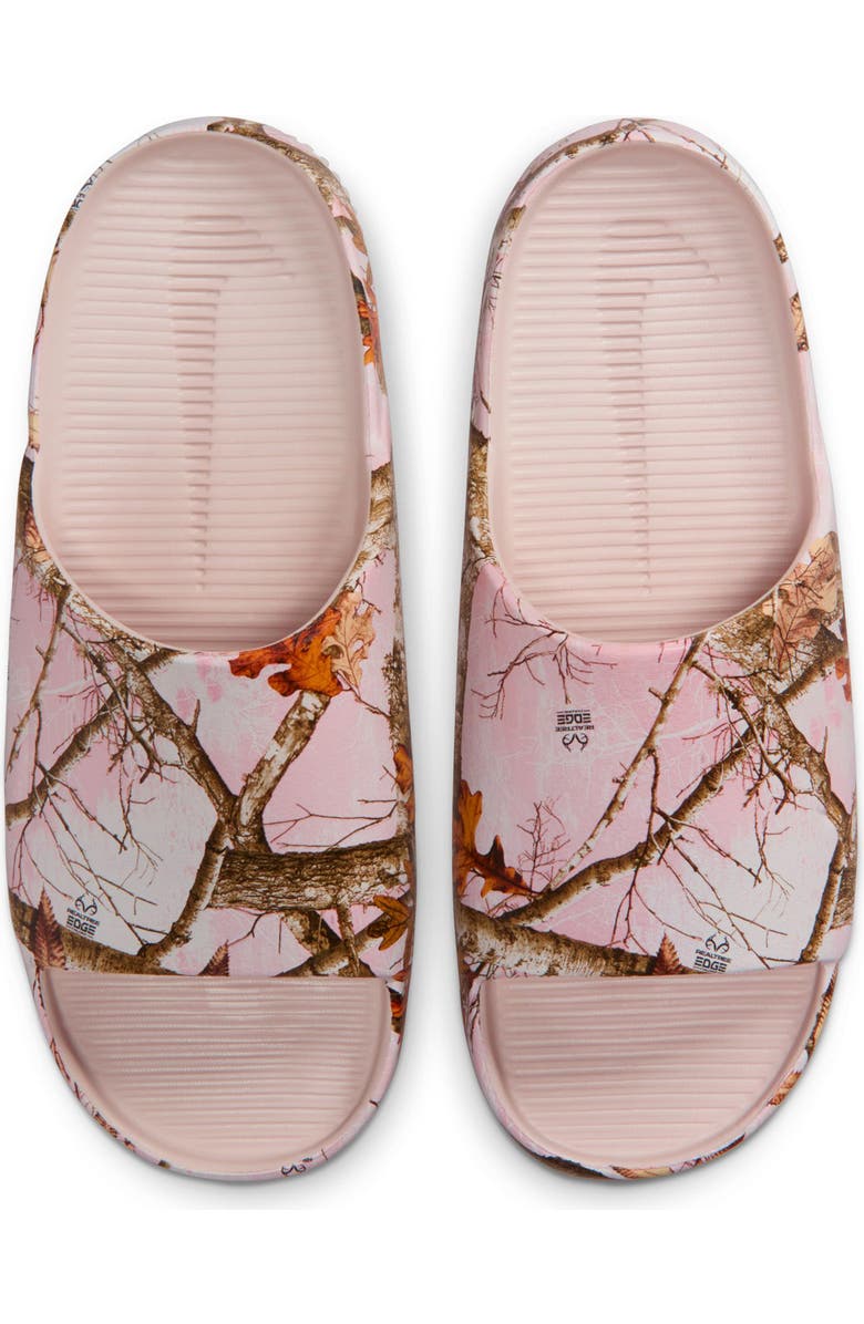 Nike x Realtree Calm Slide, Alternate, color, Red/ Red/ Red