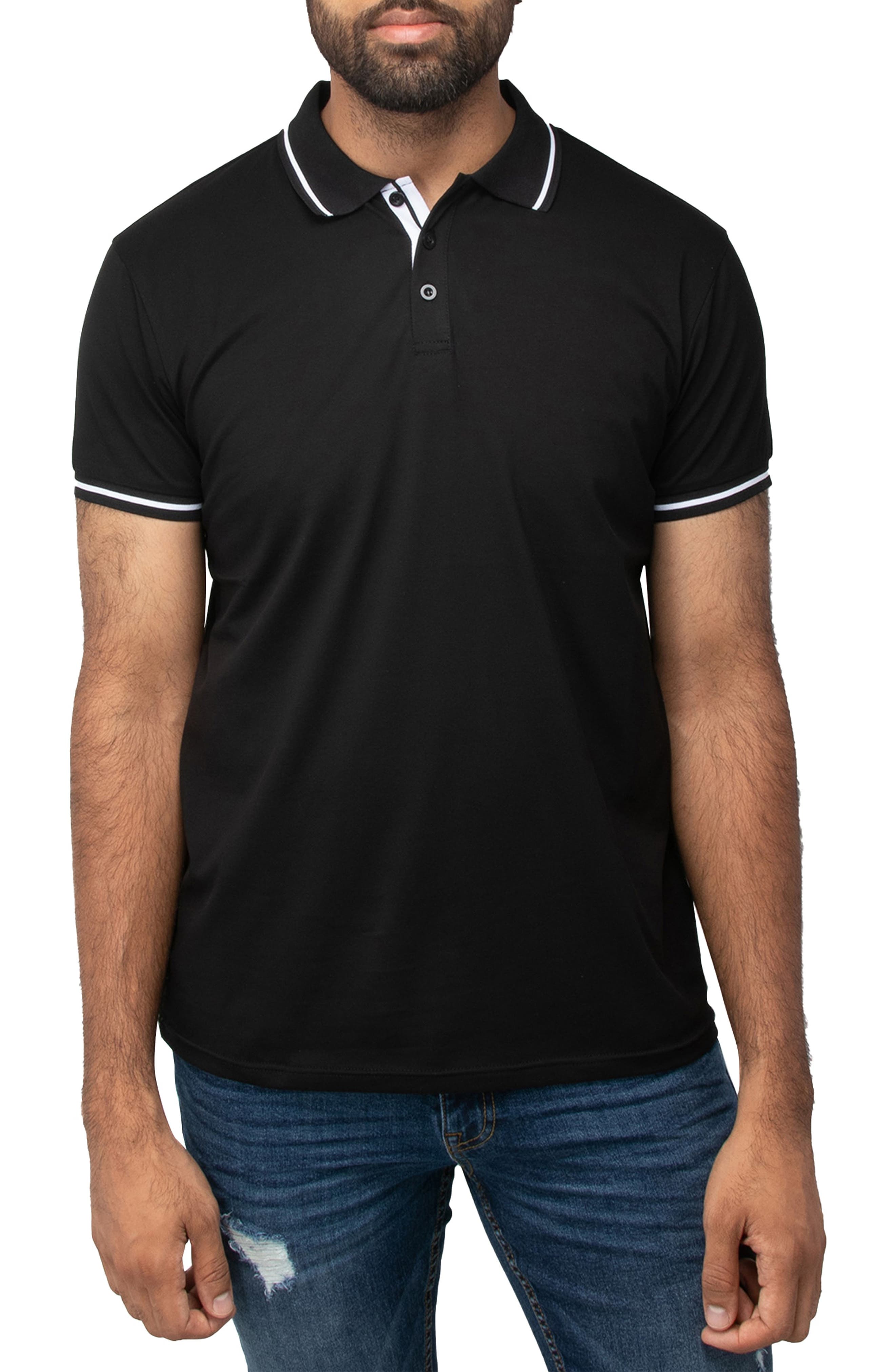XRAY Pipe Trim Knit Polo