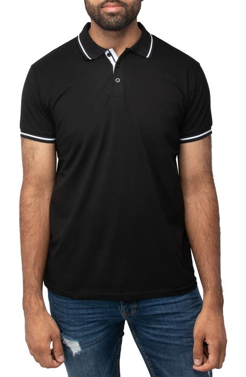 Pipe Trim Knit Polo