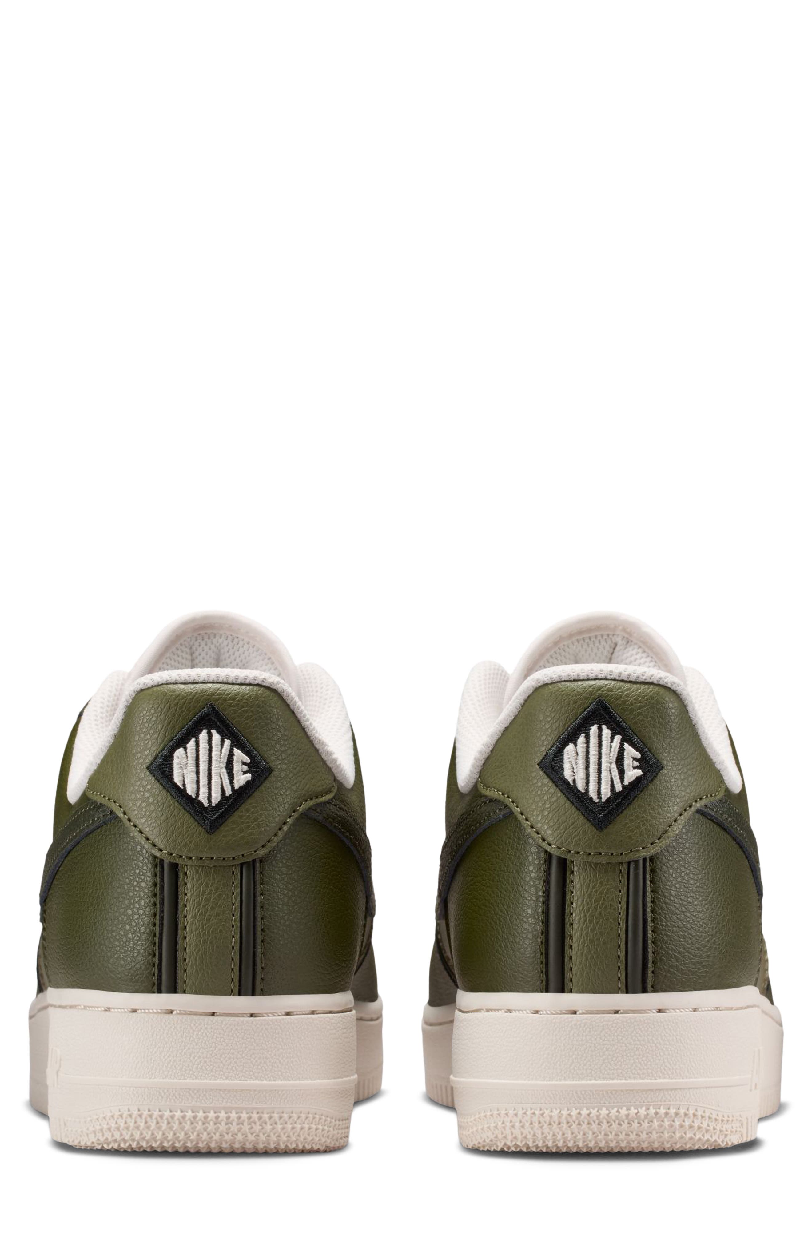 Air Force 1 '07 LV8 Sport Basketball Sneaker, Alternate, color, CARGO KHAKI/ MEDIUM OLIVE