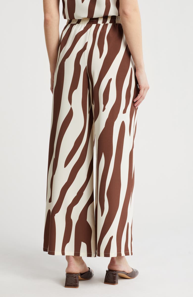Love By Design Harper Print Wide Leg Pants, Alternate, color, Harper Zebra