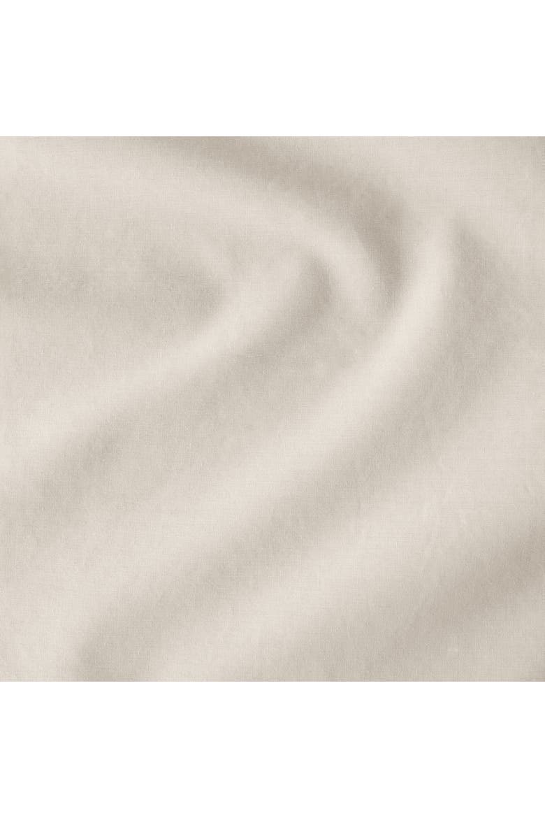 100% Organic Cotton Percale Duvet Cover and Sham Set, Alternate, color, French Beige